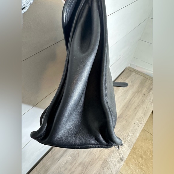 90's Vintage Coach 5266 Beekman Black Leather Briefcase,Messenger Bag + hang tag - Picture 13 of 16